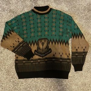 Vintage 1980s Generra Men’s crew neck Sweater with Crest
